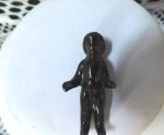 black mini dollhouse doll a